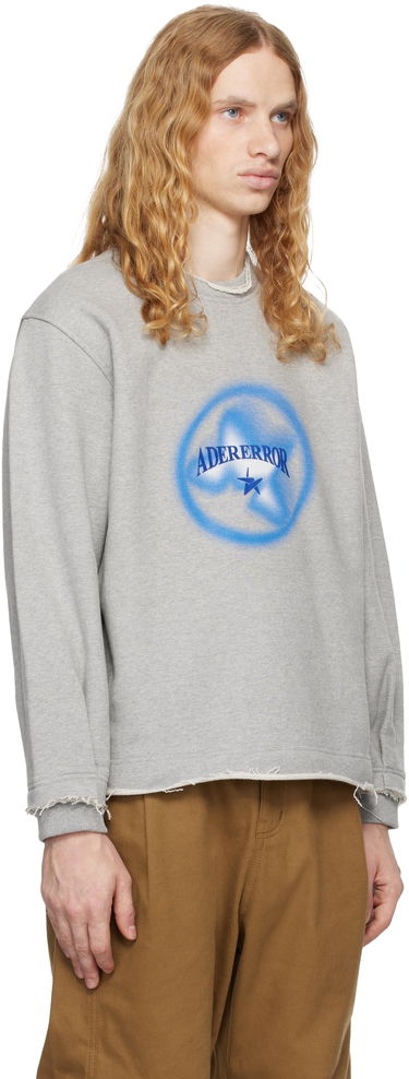 Sweatshirt ADER ERROR Product. 41 Distressed Sweatshirt Grå | BN01FWSW0102GR, 1