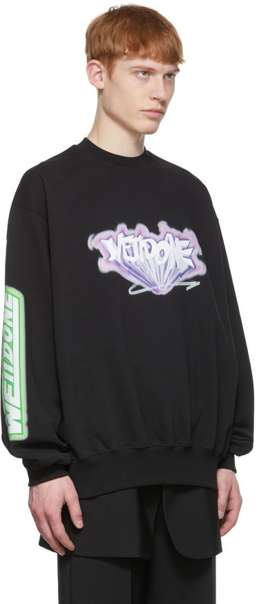Sweatshirt We11done Sweatshirt Sort | WD-TS1-22-684-U-BK, 1