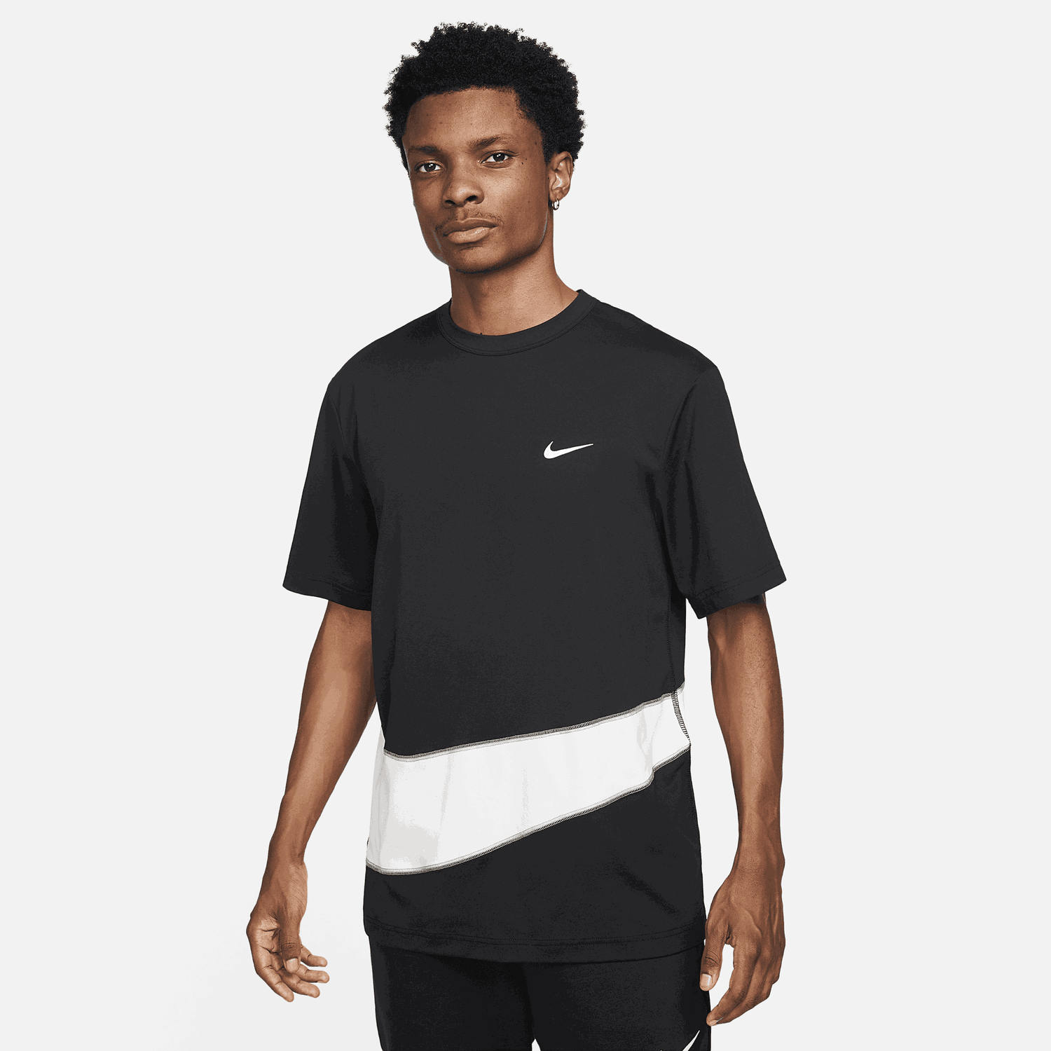 T-shirt Nike Dri-FIT UV Hyverse Tee Sort | FB8579-010, 0