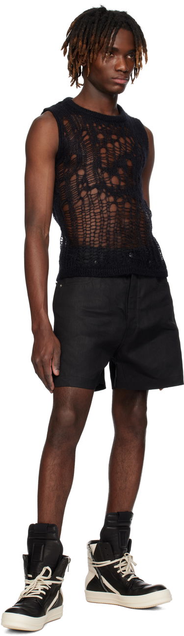 Sweater Rick Owens Rick Owens Hollywood Spider Sleeveless Sweater Sort | RU01E5605 KNETMH, 3