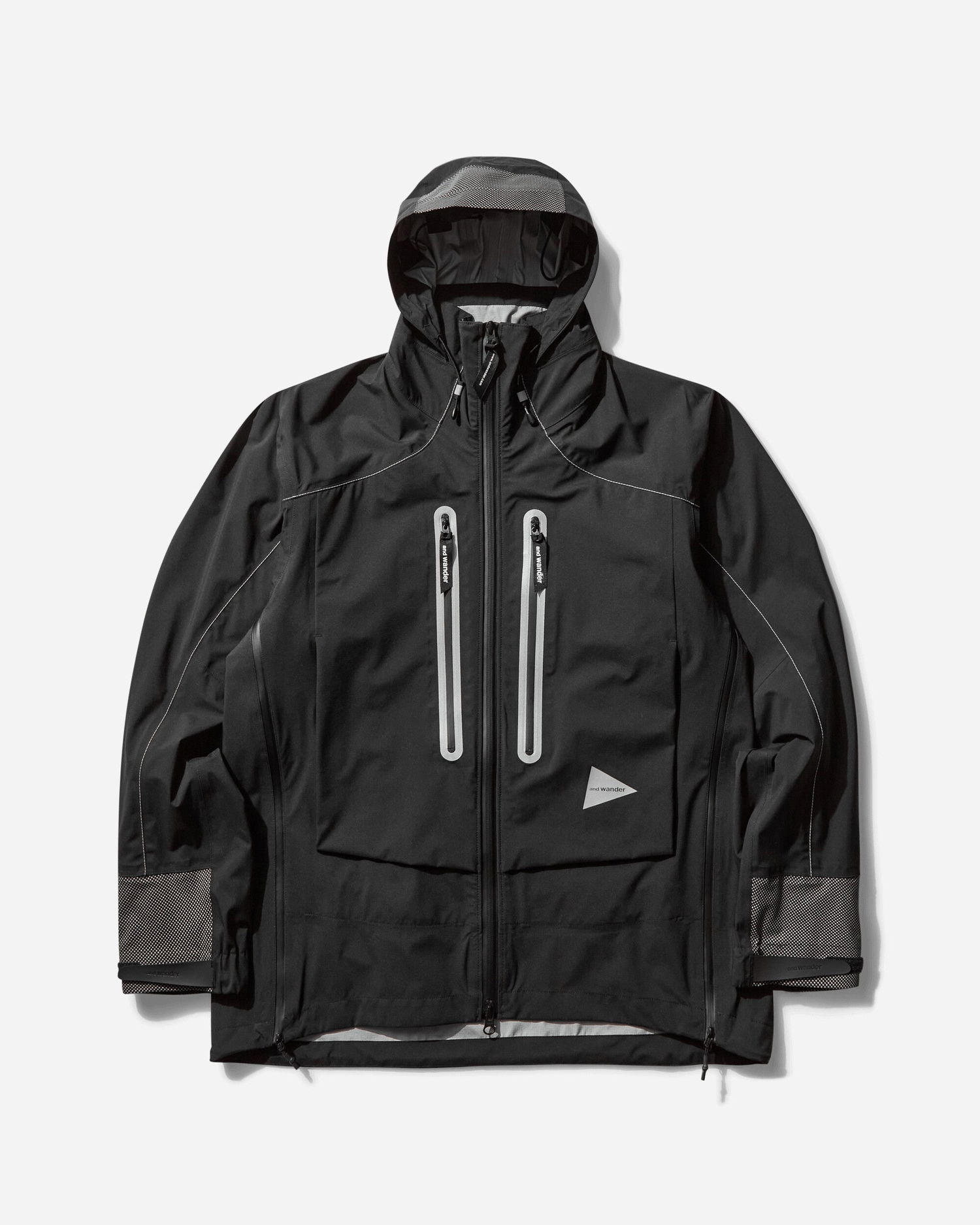 Vindjakke and wander PERTEX SHIELD Rain Jacket Sort | 5745111002 010, 0
