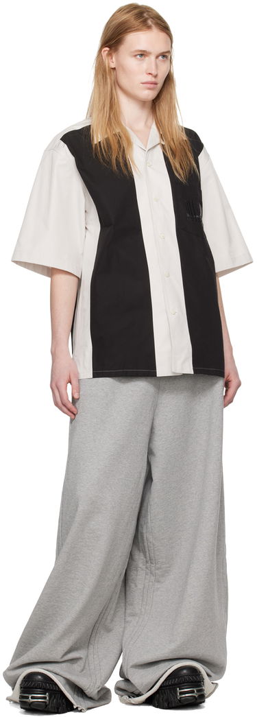 Skjorte VETEMENTS Spread Collar Shirt Sort | VL16SH200S 5338 POPLIN, 3