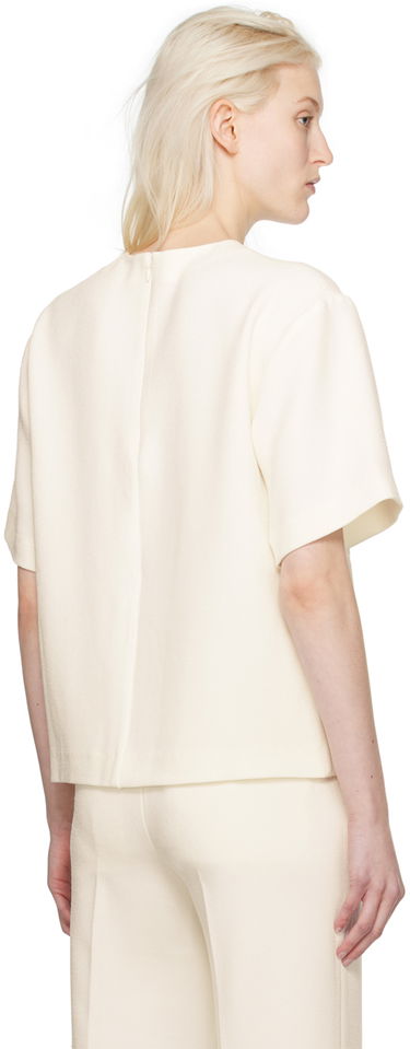 T-shirt Anine Bing Maddie Short Sleeve T-Shirt Hvid | A-07-9806-100, 2