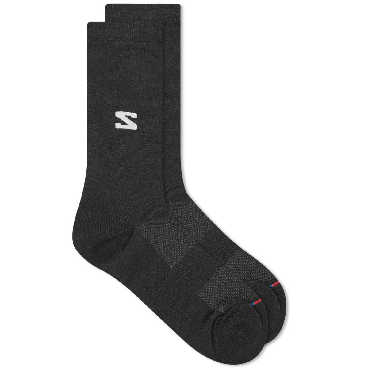Sokker Salomon Men's 365 CREW Sort | LC2085200, 0