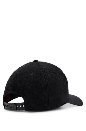 Kasket BOSS HUGO Fleece Cap with Embroidered Logo Sort | 50550600, 1