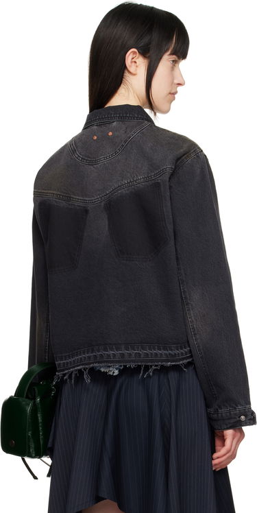 Jakke Andersson Bell Andersson Bell Rodeo Motorcycle Denim Jacket Sort | awa675m, 2