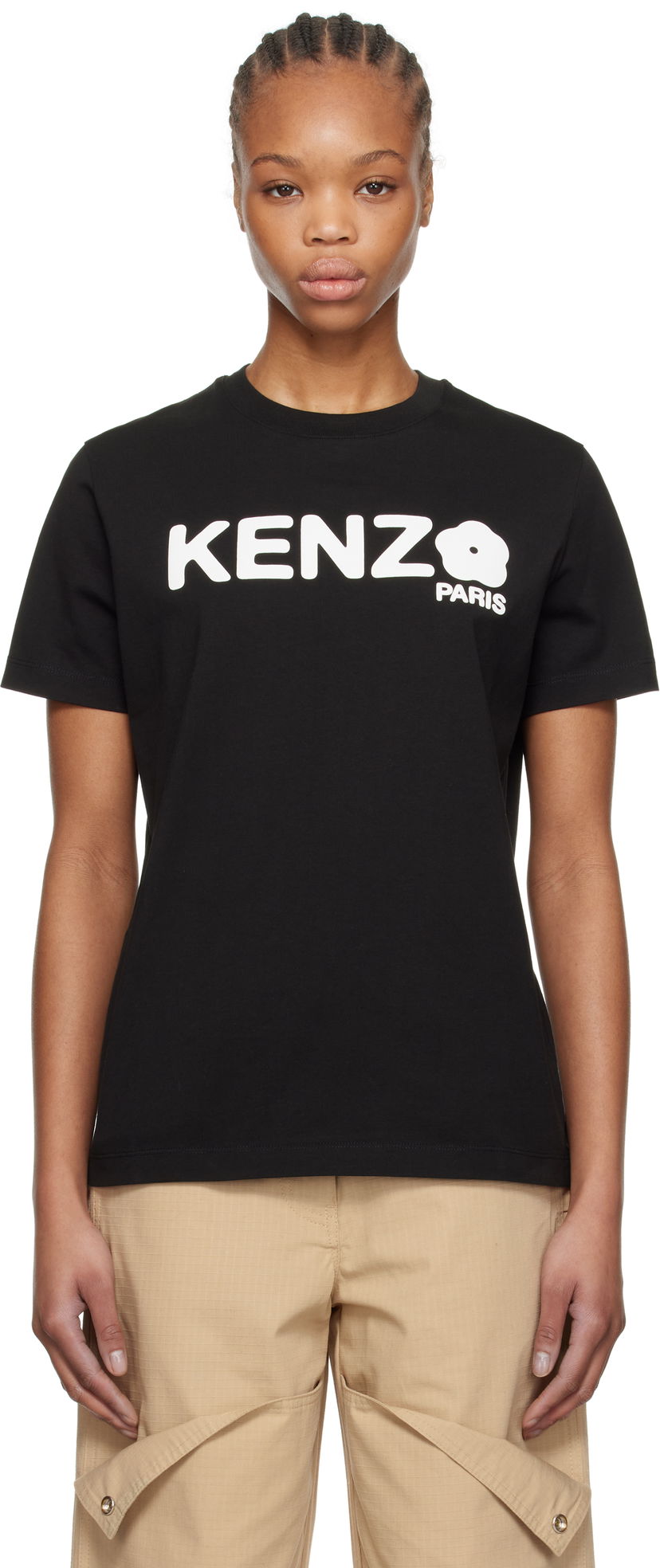 T-shirt KENZO Kenzo Paris 'Boke Flower 2.0' Loose T-Shirt Sort | FF52TS1574SO