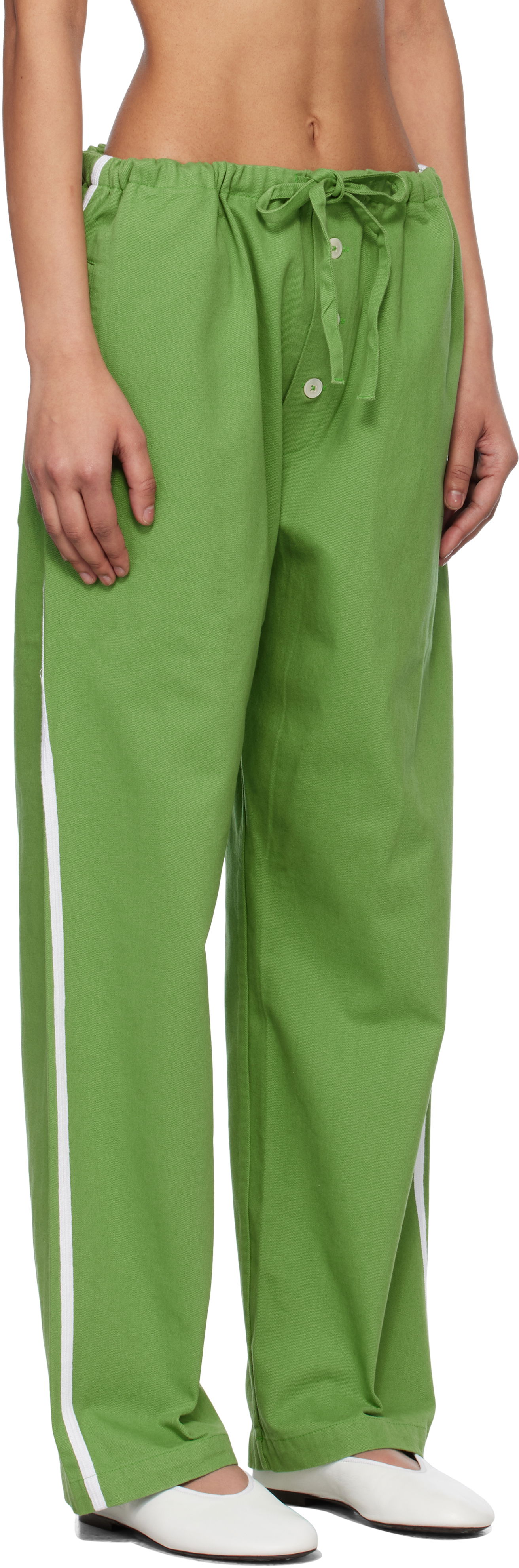 Joggingbukser Bode Bode Italia Trousers Grøn | MRS25BT034, 1