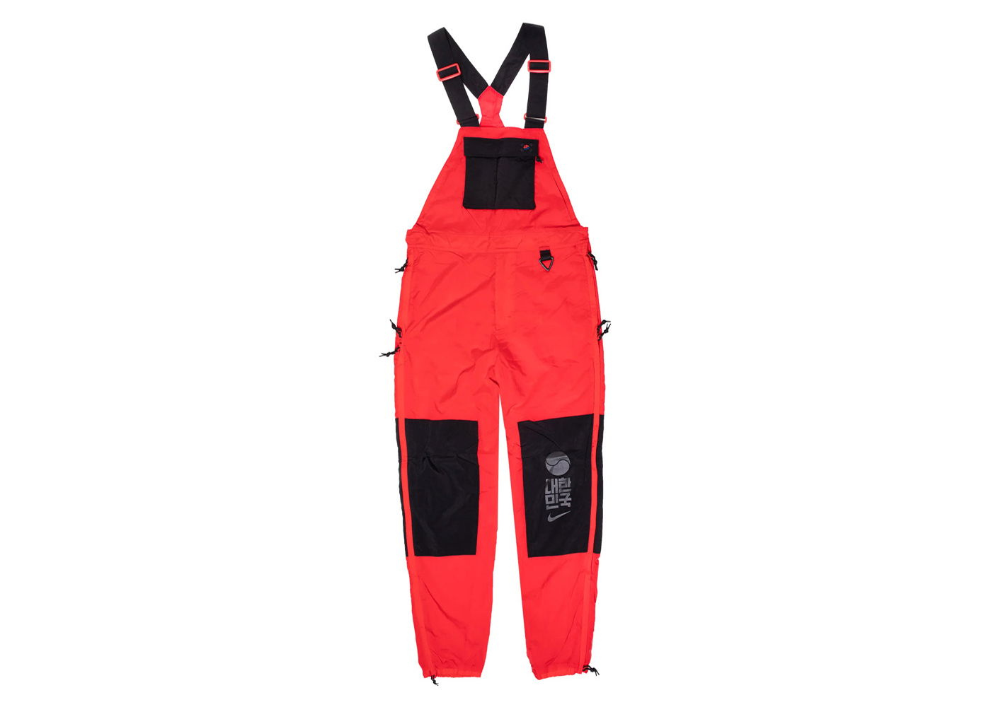 Jumpsuit Nike ACG Korea Woven Overall Scarlet Red/Onyx Black Rød | CV0537-670, 0