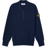 Polo skjorte Stone Island Soft Cotton Knitted Polo Shirt Mørkeblå | 8015543B2-V0020, 1