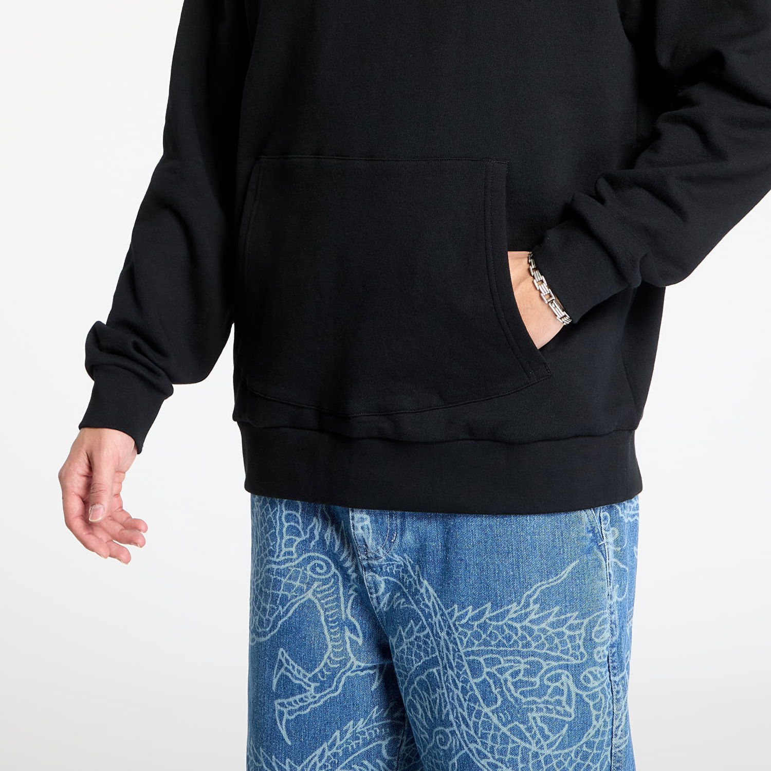 Sweatshirt RIPNDIP RIPNDIP Burn In Heck Hoodie Sort | RNDHOL24132, 0
