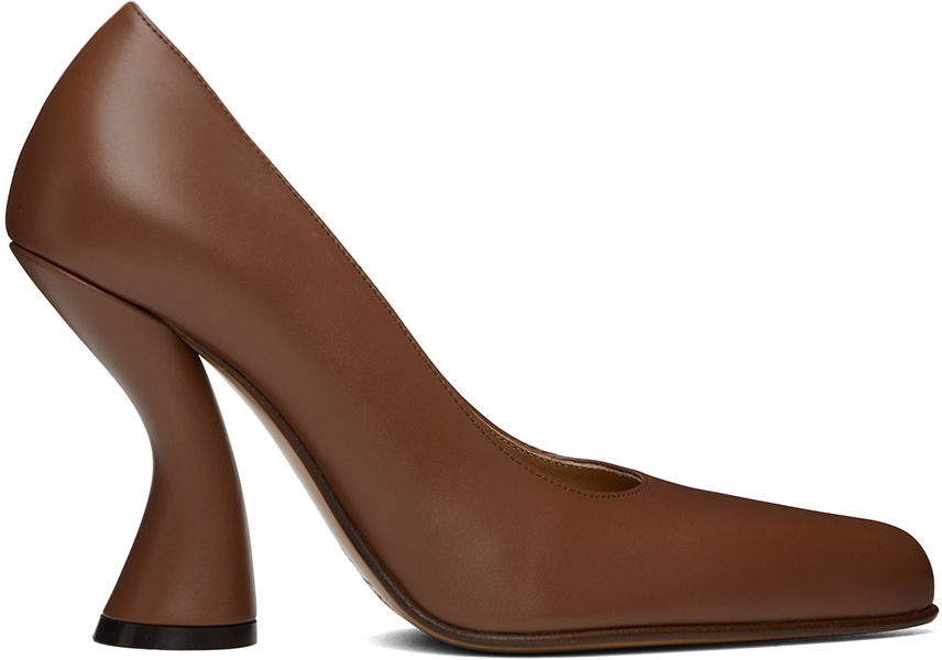 Sneakers og sko Dries Van Noten Pointed Toe Heels Brun | WS242-1308-149, 0