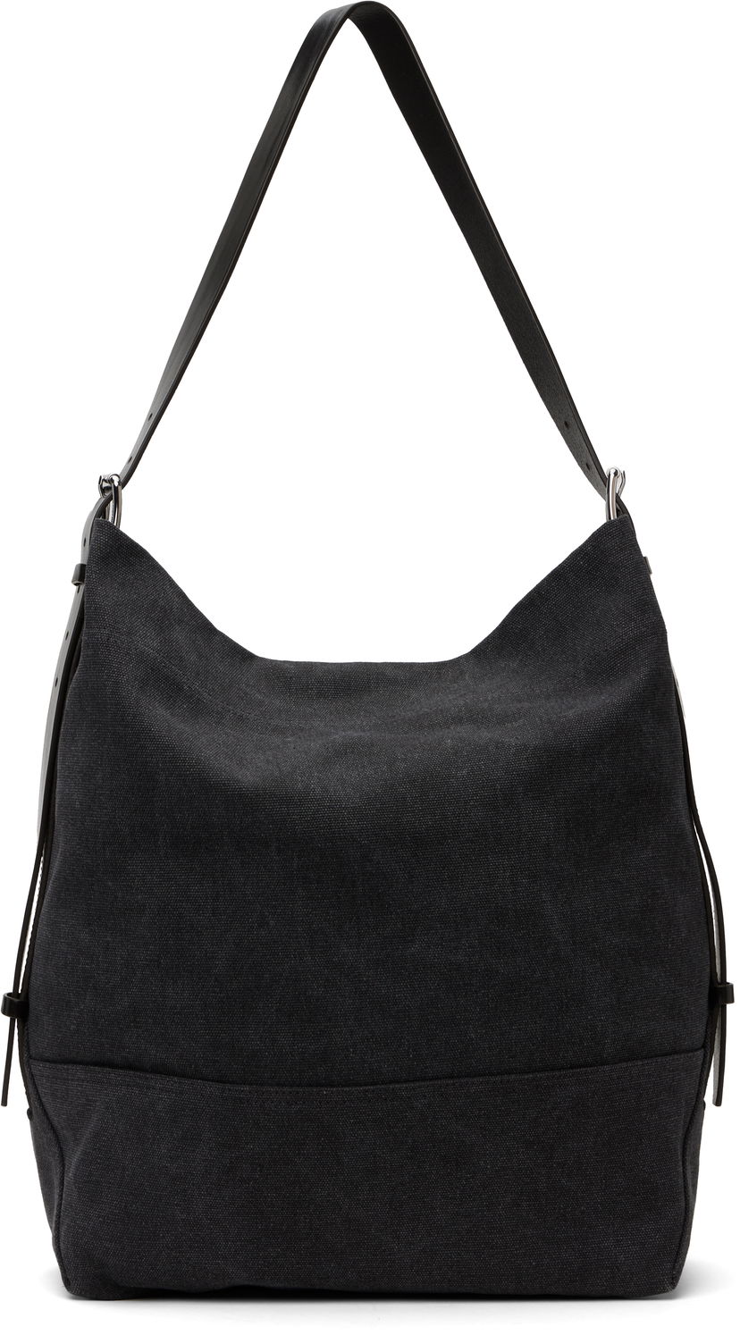 Håndtaske LEMAIRE Lemaire Belted Tote Bag Sort | BG0153 LF1400