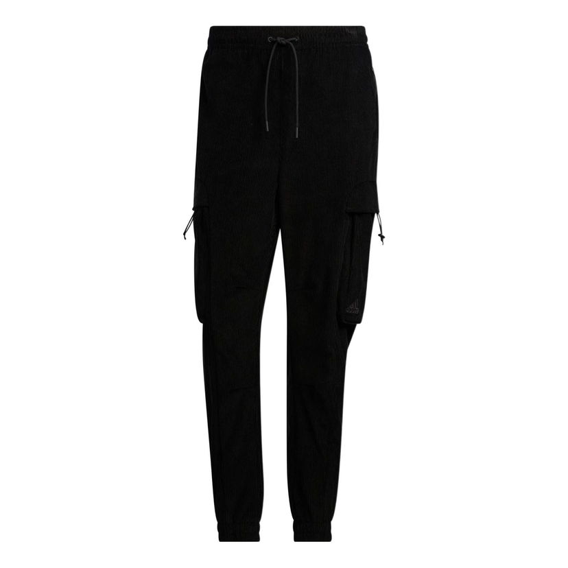 Cargo bukser adidas Originals Corduroy Cargo Pants Sort | HN9005