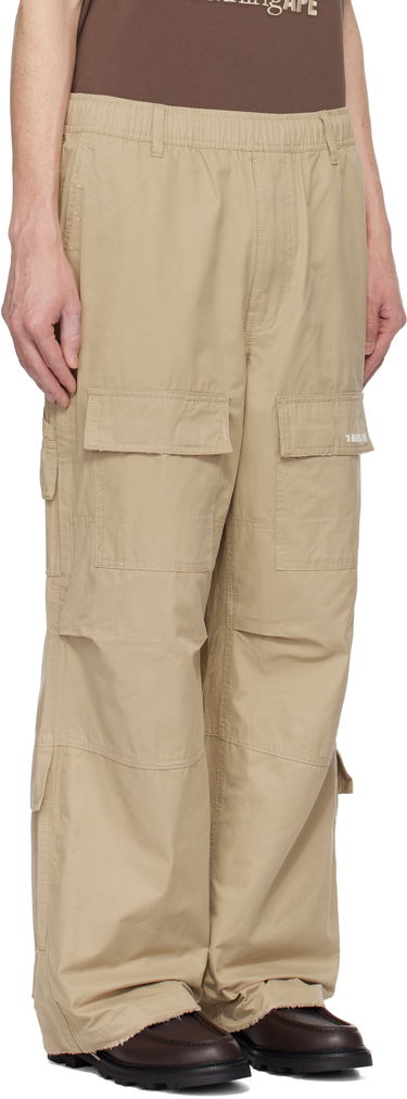 Cargo bukser BAPE Relaxed Fit Cargo Pants Beige | 001PTK801317M, 1