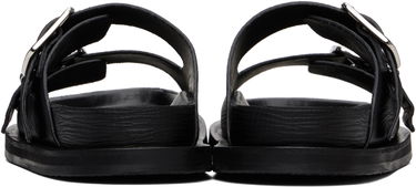 Tøj Studio Nicholson Studio Nicholson Denver Leather Sandals Sort | DENVER SNW - 1652, 1