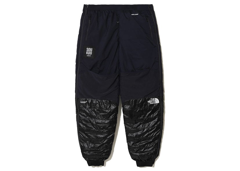 Bukser The North Face Undercover x Soukuu 50/50 Down Trousers TNF Black/Aviator Navy Sort | 84S4