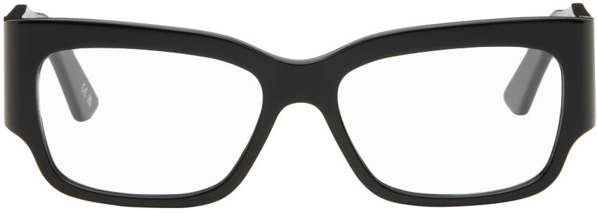 Solbriller Balenciaga Rectangular Glasses Sort | BB0332O-001, 0