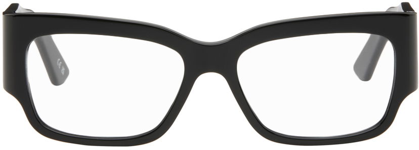 Solbriller Balenciaga Rectangular Glasses Sort | BB0332O-001