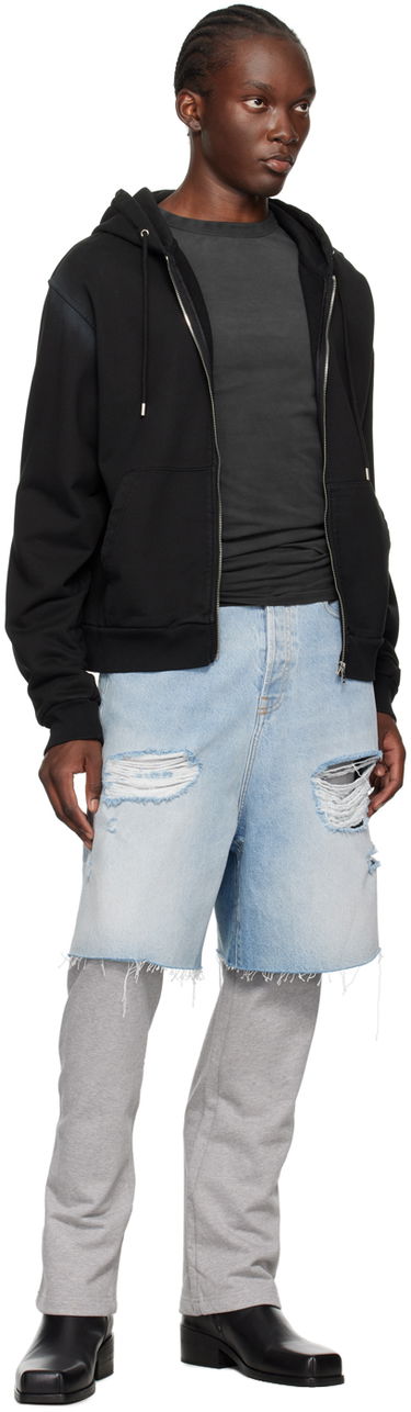 Sweatshirt We11done We11done Zip Hoodie Sort | WD-TJ2-24-812-U-BK, 3