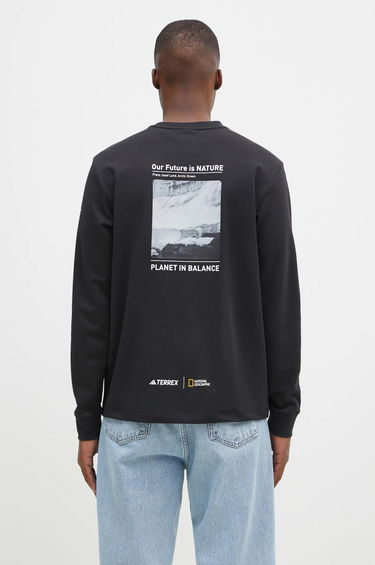 T-shirt adidas Originals National Geographic Unitefit GFX Long Sleeve T-Shirt Sort | IX5613, 2