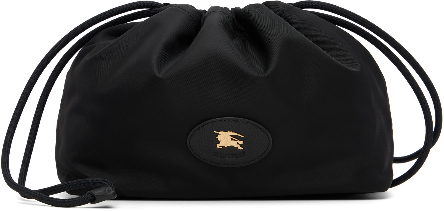 Rygsække og tasker Burberry Burberry Drawstring Pouch Sort | 8111317, 0