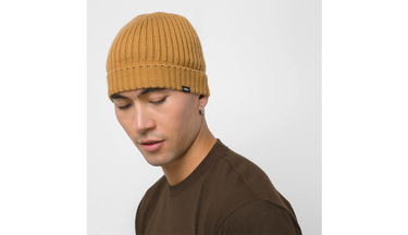 Beanie Vans Shallow Cuff Brun | VN0A5KIO5RJ, 3