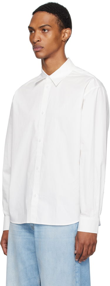 Skjorte We11done We11done Striped Layered Shirt Blå | WD-SH2-25-182-M-BL, 3