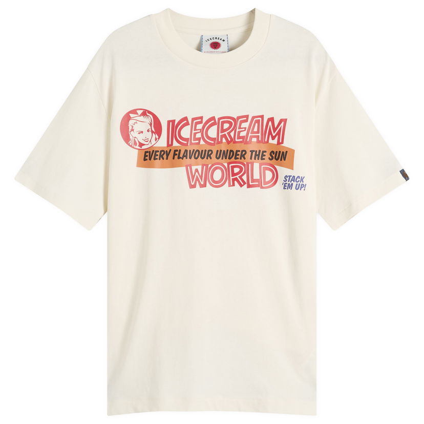 T-shirt BBC IceCream ICECREAM Every Flavour T-Shirt, Size Large Hvid | IC25351-OWT
