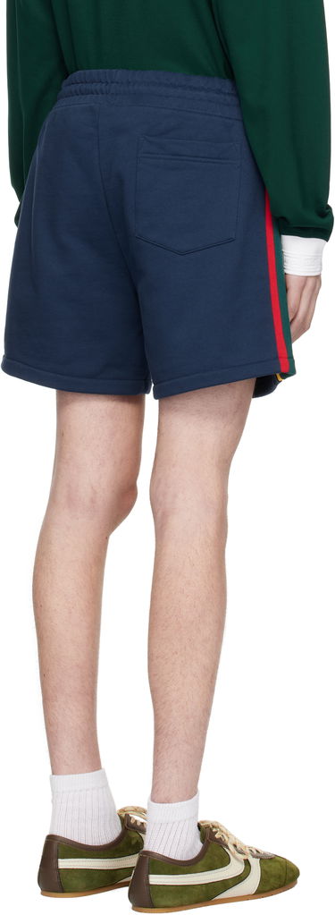 Shorts Casablanca Colourblock Shorts Mørkeblå | MPS25-JTR-240-01, 2