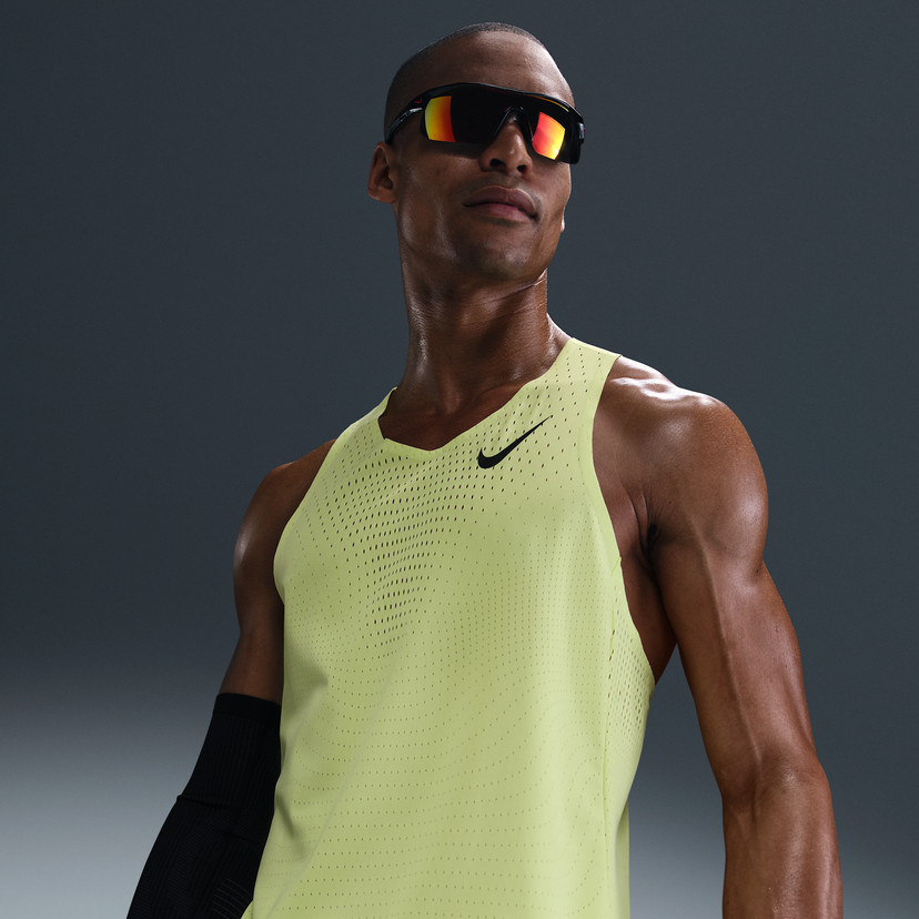 Tanktop Nike AeroSwift Dri-FIT ADV Running Singlet Gul | FN4231-736