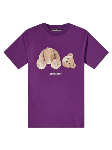 T-shirt Palm Angels Kill The Bear Tee Lilla | PMAA001F21JER0233760