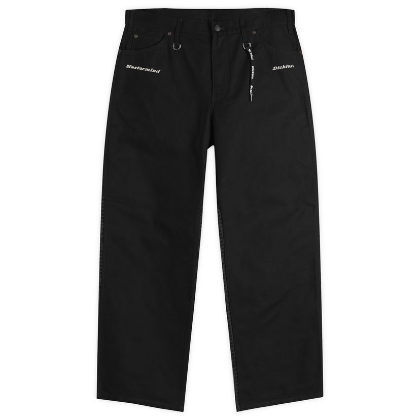 Bukser Mastermind WORLD Mastermind World x Dickies Duck Carpenter Pants, Size Large Sort | MJ25C14-PA100-2