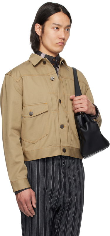 Jakke Vivienne Westwood Vivienne Westwood Marlene Cropped Jacket Beige | 2801000E-W011Y-, 1
