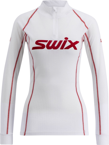 T-shirt SWIX SWIX RaceX Classic Half Zip Top Hvid | 10111-23-00036, 1