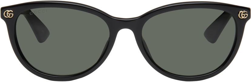 Solbriller Gucci GG Oval Sunglasses Sort | GG1818SK-001