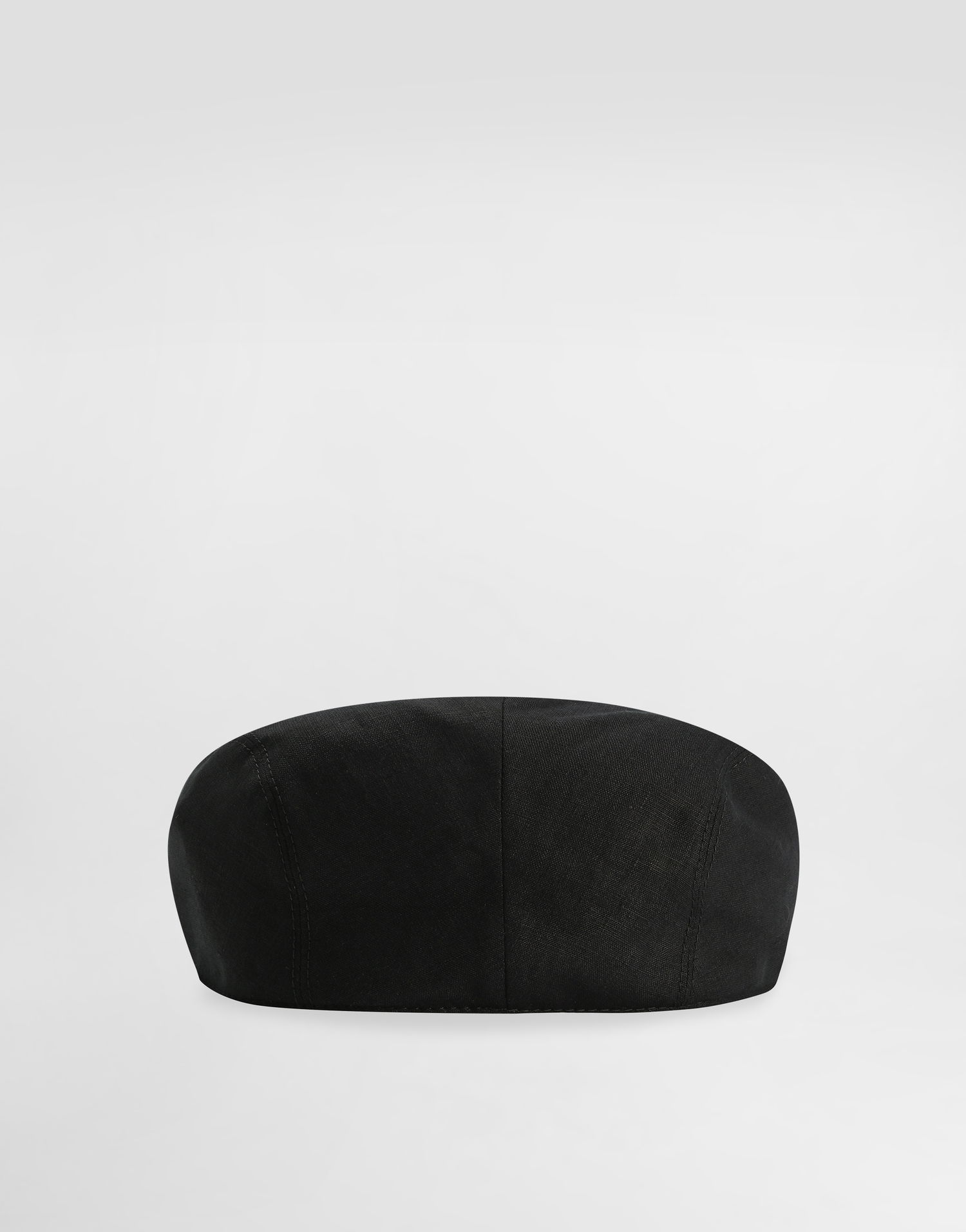 Kasket Dolce & Gabbana Dolce & Gabbana Linen Flat Cap Sort | GH587AFU4JBN0000, 1