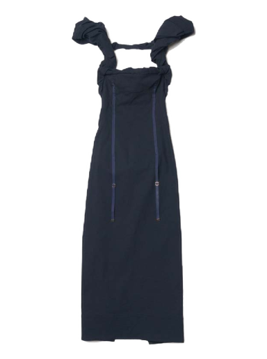 Kjole Jacquemus La Robe Crema Dress Mørkeblå | 223DR025-1062-380