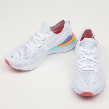 Sneakers og sko Nike Epic React Flyknit 2 W Hvid | BQ8927-104, 2
