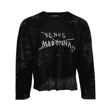 Sweater MISBHV Basquiat Edition Venus Madonna Destroyed Knit Sort | 122U700B, 0