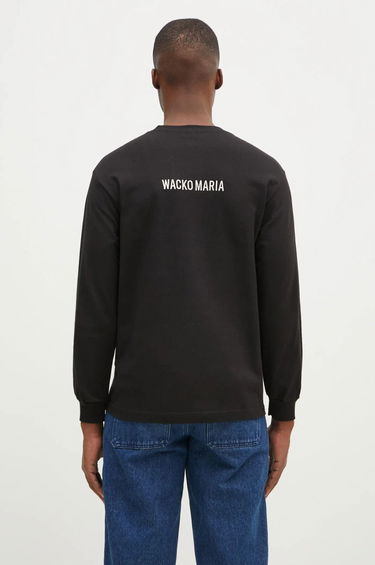 T-shirt WACKO MARIA Tim Lehi Black Long Sleeve T-Shirt Sort | 24FW.WMT.LT01, 2