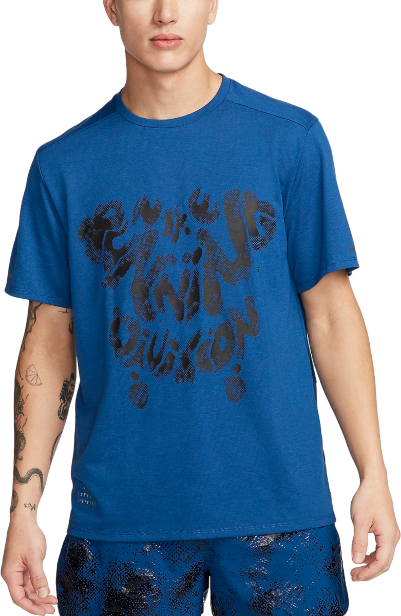 T-shirt Nike Triko M NK DF RISE 365 RUN DIV SS Mørkeblå | fn3389-476, 0