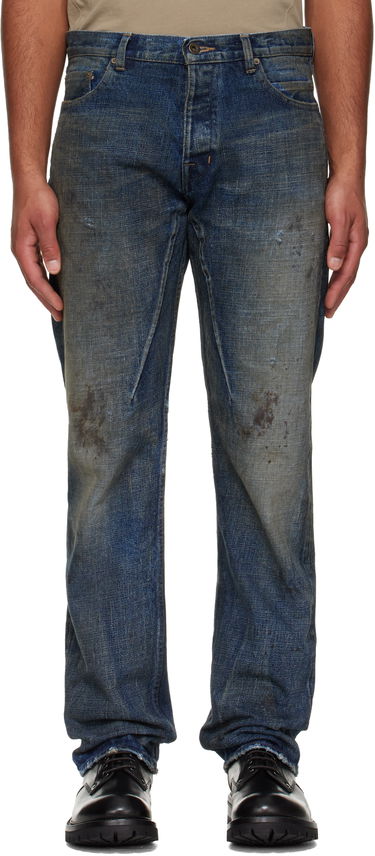 Jeans Rick Owens Rick Owens DRKSHDW Concordians Kurdt Jeans Blå | DL02E2399 HVWJP, 0