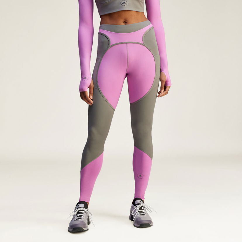 Leggings adidas Performance adidas by Stella McCartney Two-Tone Leggings Lyserød | JI5247