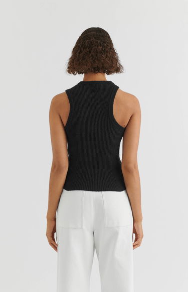 Tanktop AXEL ARIGATO Scoop Asymmetric Tank Top Sort | A2212002, 3