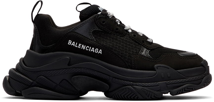 Sneakers og sko Balenciaga Triple S Sort | 534217 W09O1, 0