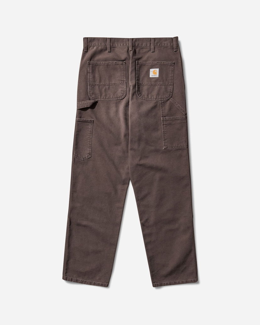 Bukser Carhartt WIP Double Knee Work Pants Brun | I034796 474O