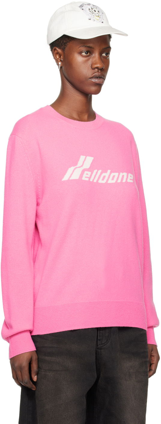 Sweater We11done Jacquard Sweater Lyserød | WD-KT0-24-605-U-PK, 1