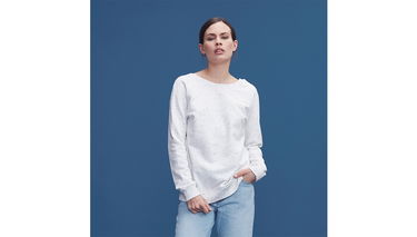 Sweatshirt Makia Beam Sweatshirt Hvid | W41021_002, 4