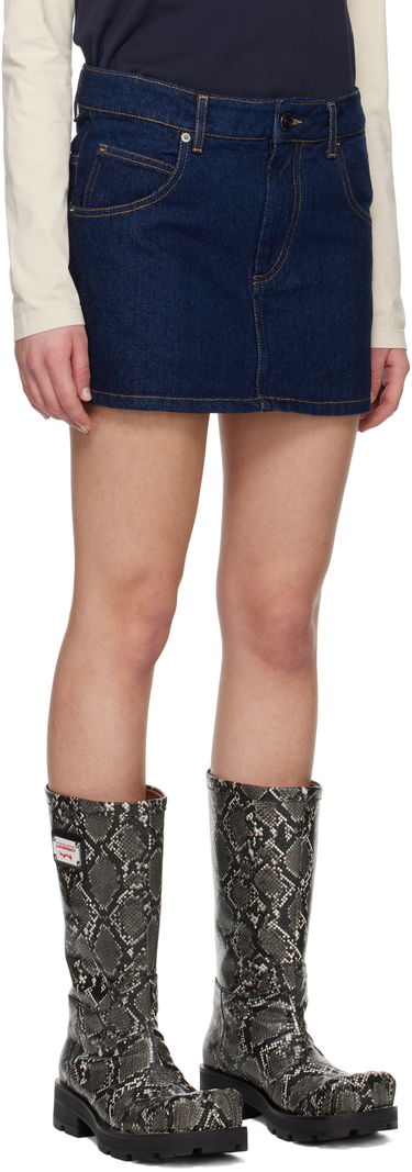 Nederdel Charles Jeffrey Loverboy Charles Jeffrey LOVERBOY Denim Miniskirt Blå | 54050201, 1